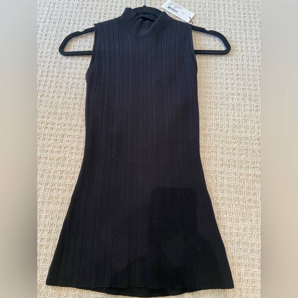 Proenza Schouler black knit sleeveless top, new with tags, size XS
